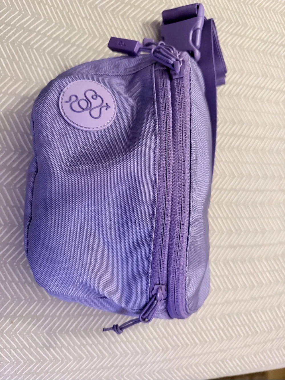 Lilac Crossbody Fanny Pack - Lightweight Everyday Bag